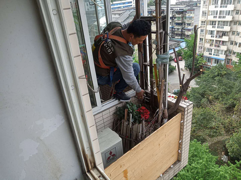 陽(yáng)臺植物拆除:將陽(yáng)臺和客廳打通。很多人想擴大自家客廳面積，改善采光情況，因此就選擇打通陽(yáng)臺和客廳，這并不是完全不行的，但是要考慮戶(hù)型的實(shí)際情況。有的戶(hù)型陽(yáng)臺的墻是用來(lái)抗震的，如果拆掉，短期看不出問(wèn)題，但是長(cháng)期使用必然會(huì )影響房子的承載能力，遇到嚴重災禍的時(shí)候，就完全無(wú)法抵抗了。